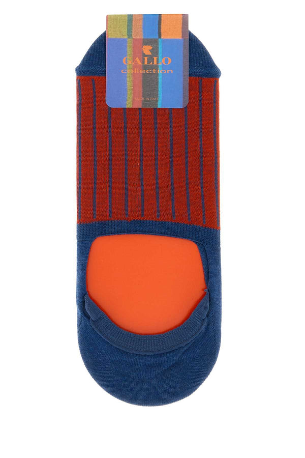 Gallo Mezza 76% Cotton socks in navy