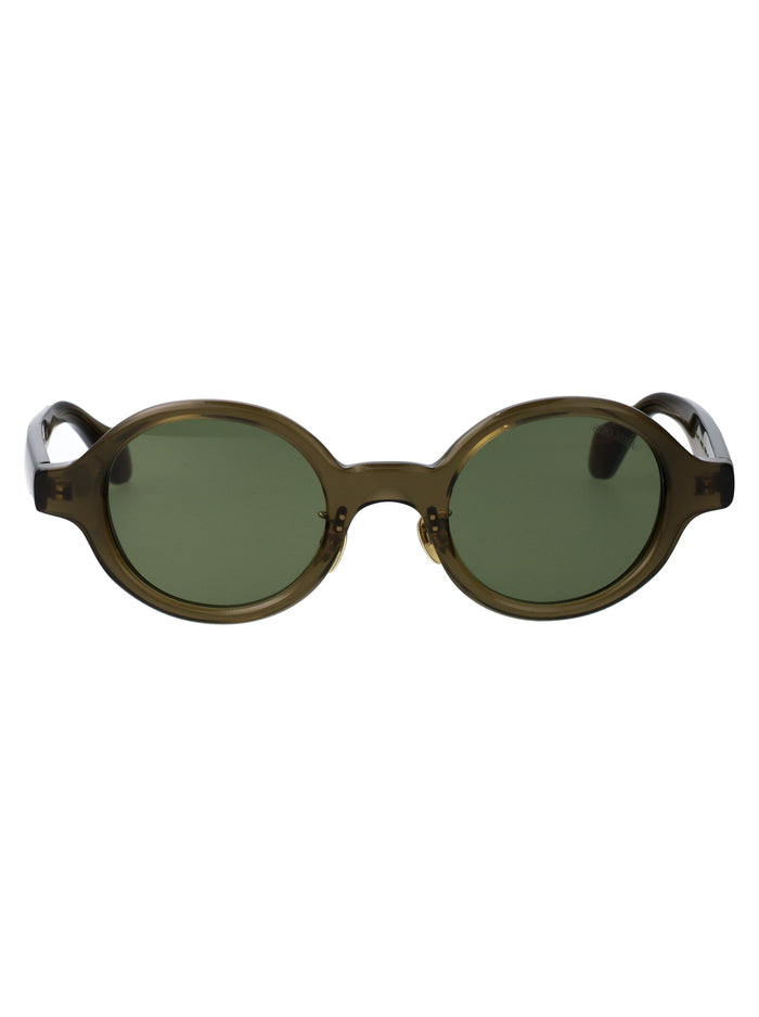 0ar8205 60612a Transparent Green Acetate Sunglasses