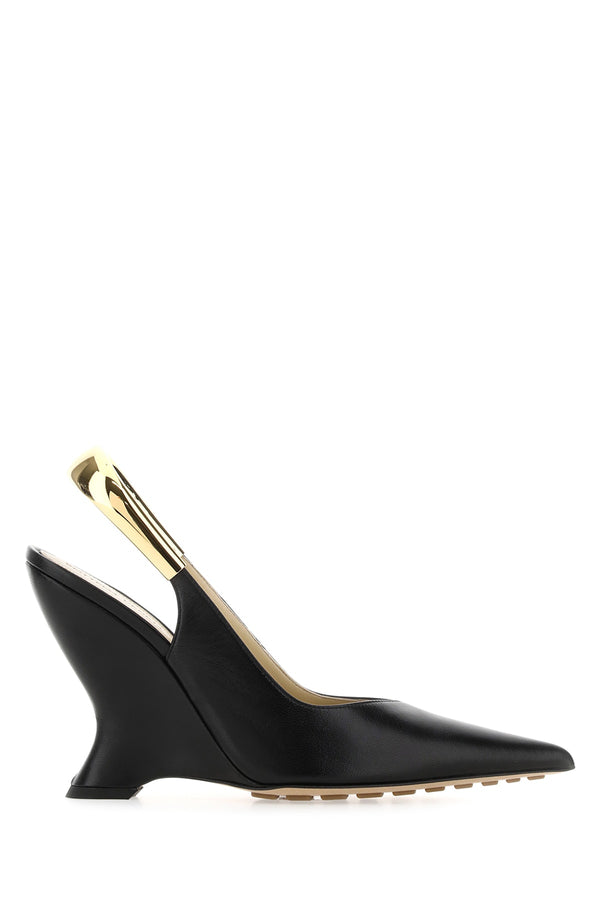 Bottega Veneta Leather heel in black