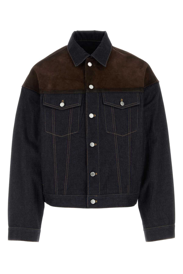 Prada 100% Cotton jacket in navy