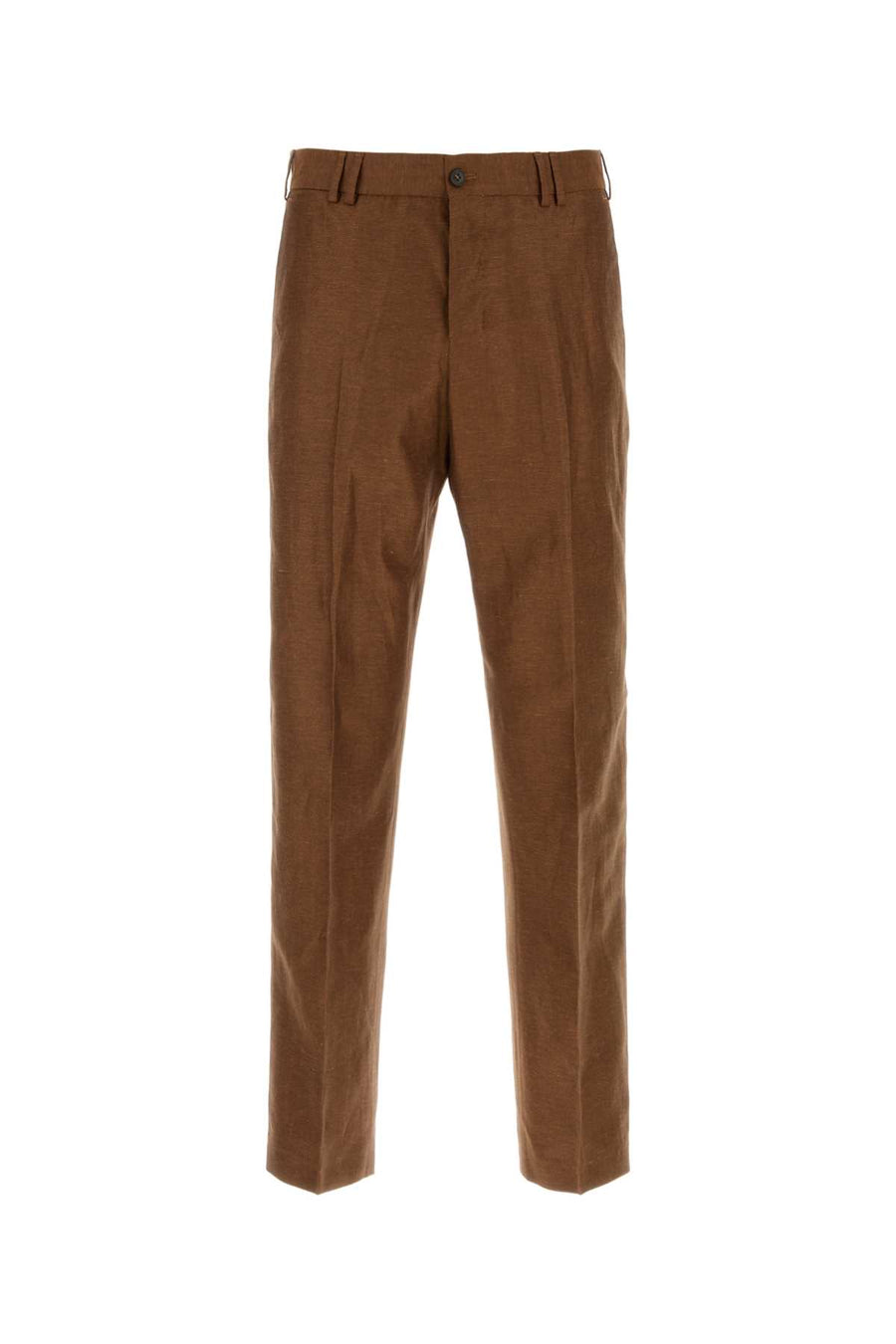 Pt Torino 56% Virgin wool trousers in brown