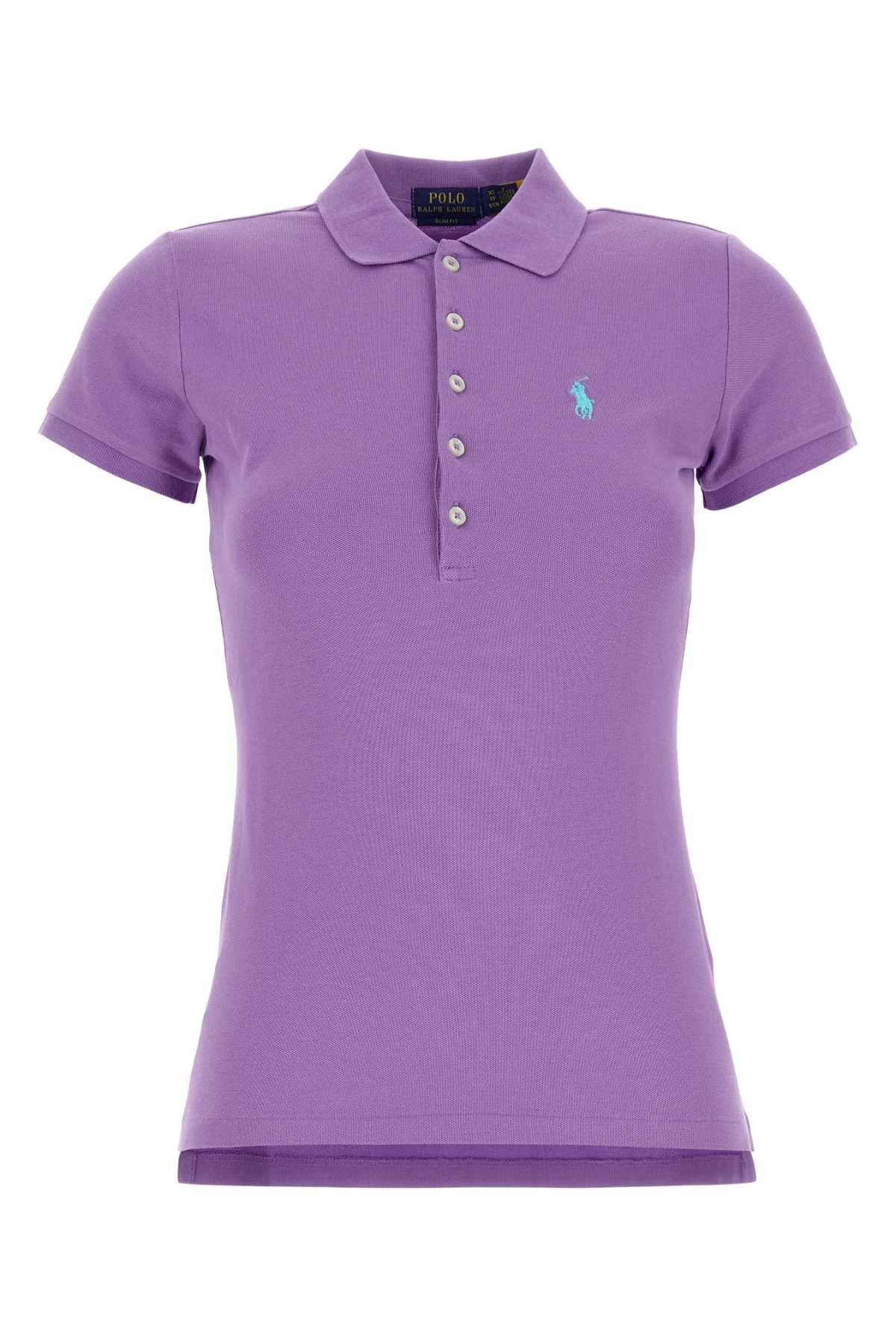Cactuspurple Exterior: Cotton Elastane Polo