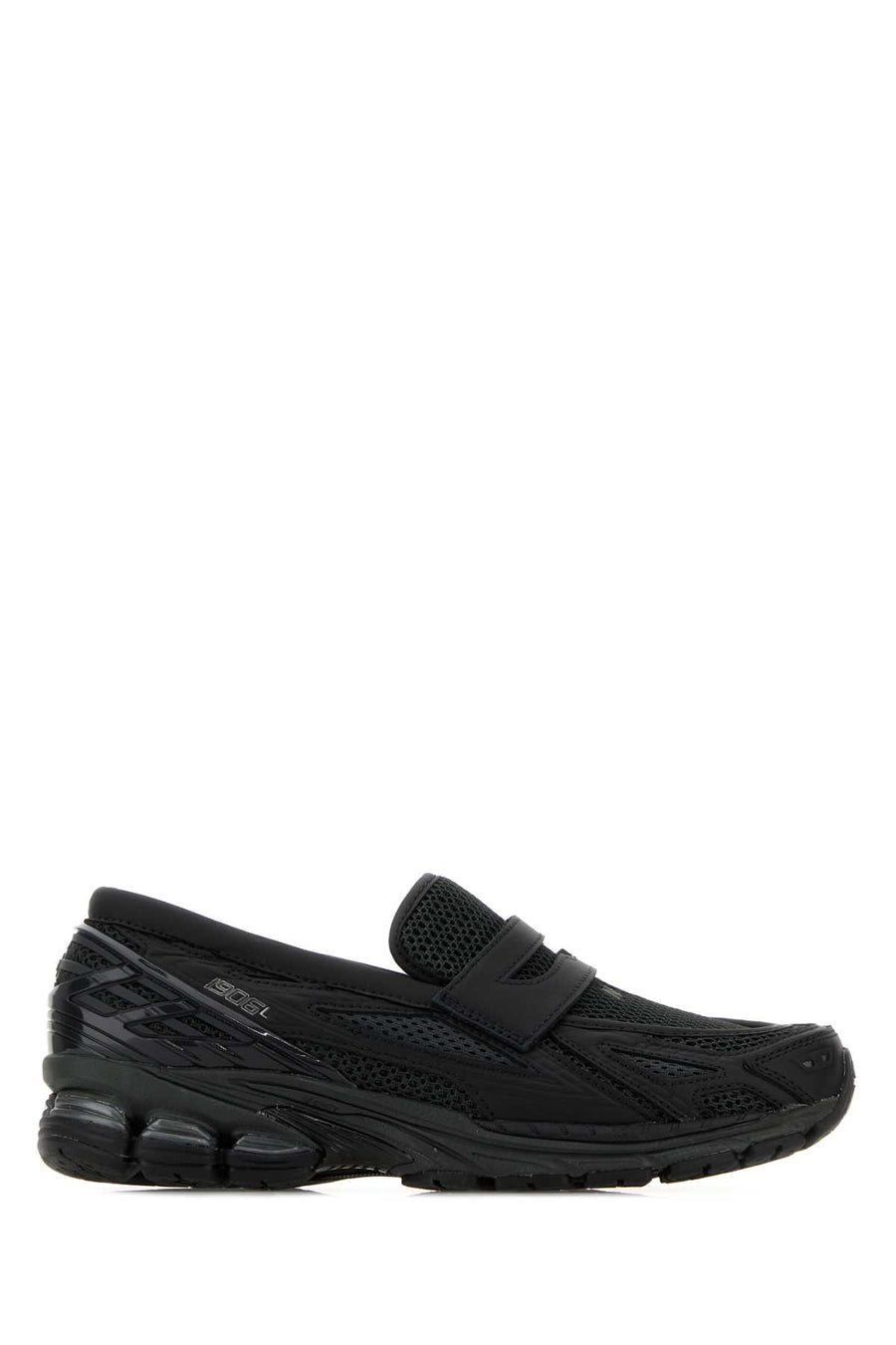 New Balance Synthetic/Mesh flat in black