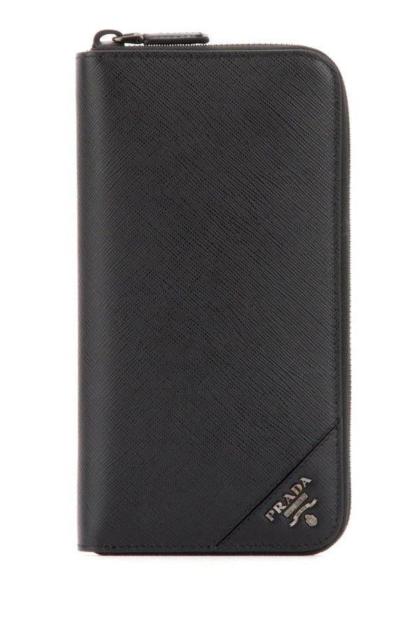 Prada 100% Vitello wallet in black