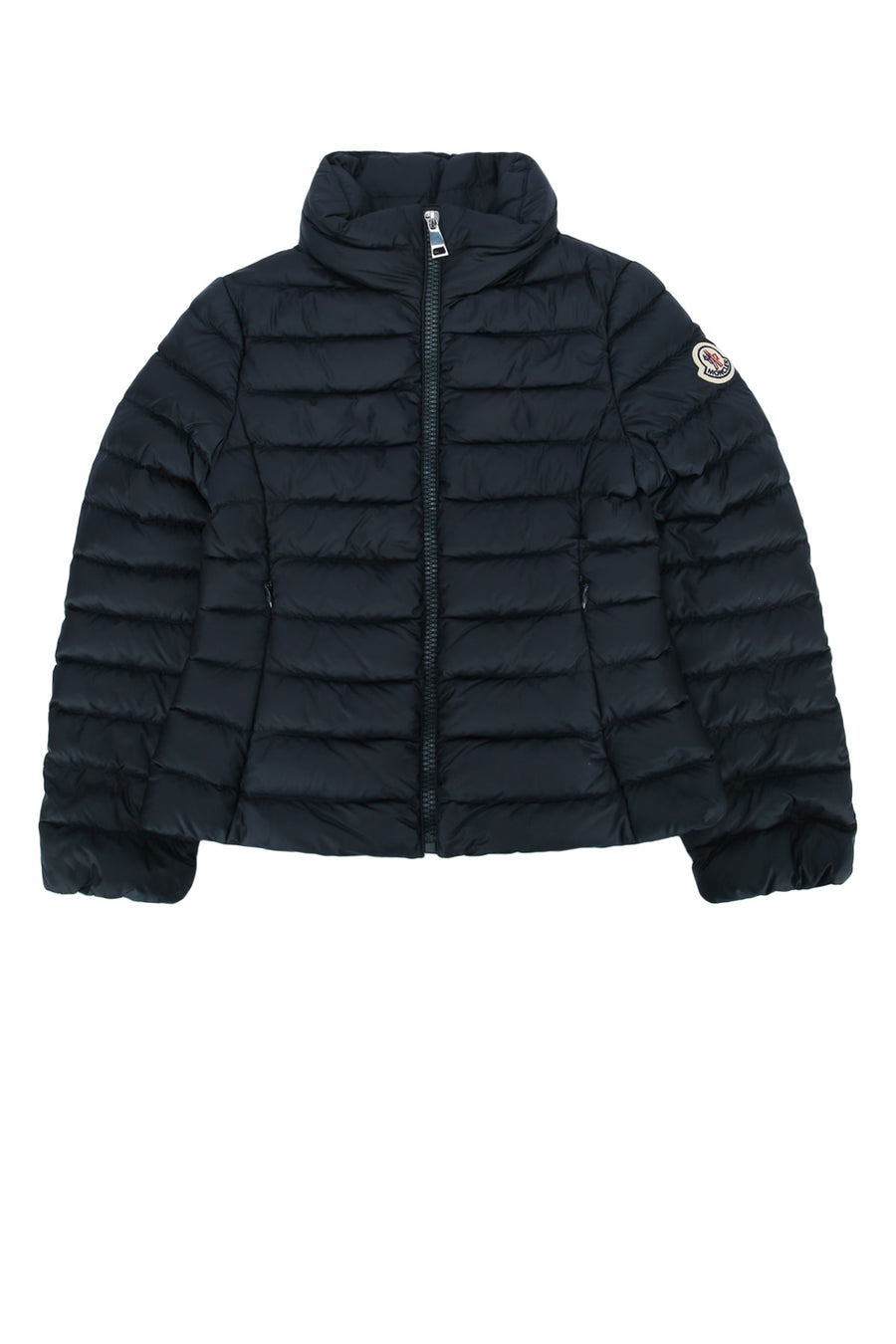Moncler Jr Jacket Hood: 100% Polyamide/Nylon - Outer: 100% Polyamide/Nylon down jacket in navy