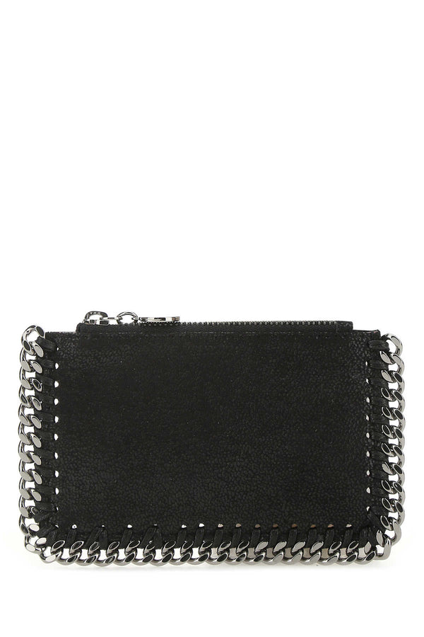 Stella McCartney 100% polyester (face wallet in black