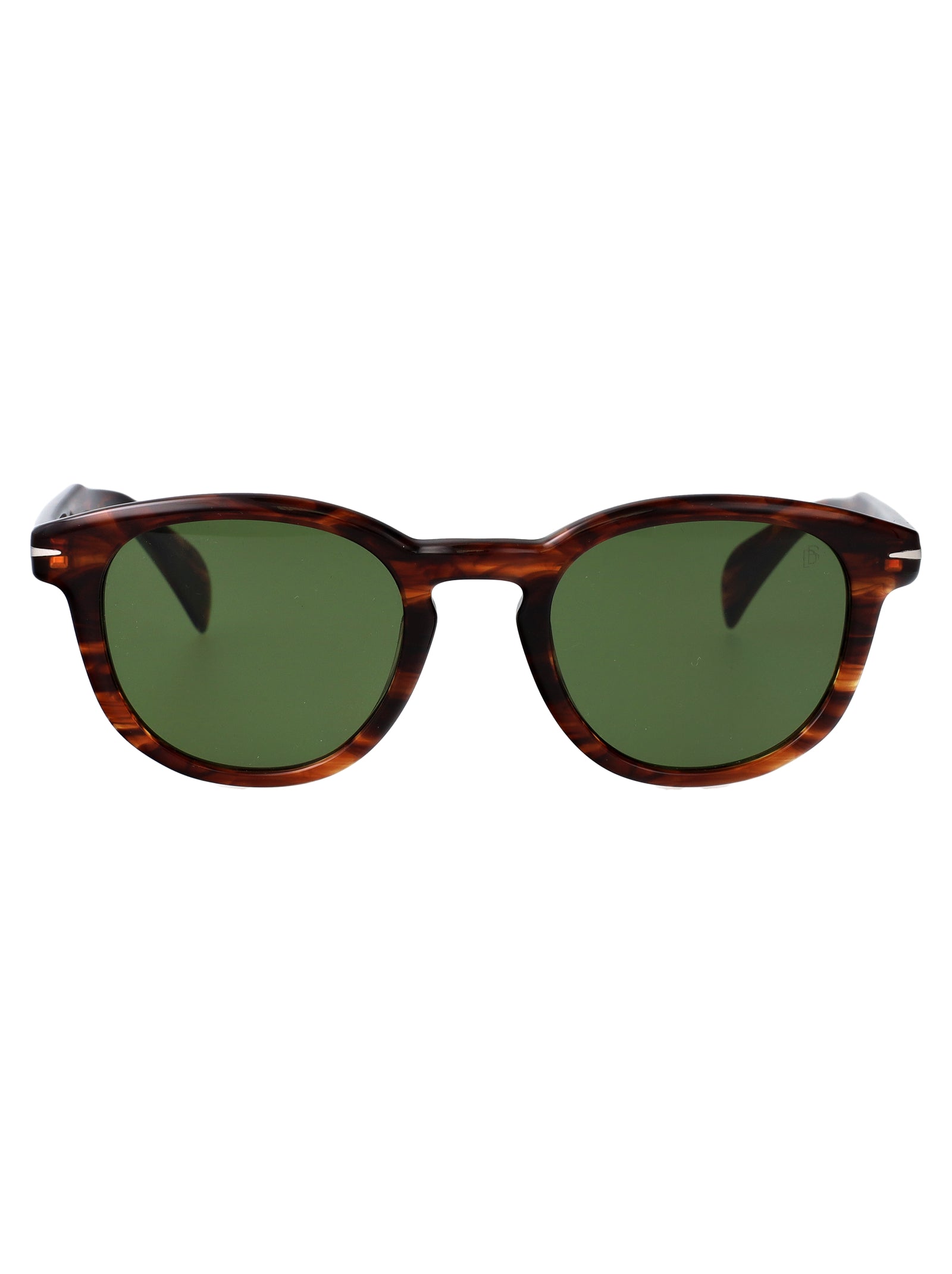 Db 1198-S Ex4 Brown Horn Acetate Sunglasses