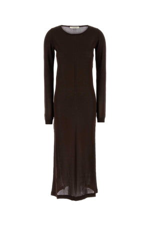 Lemaire Sleeve 88% Viscose dress in black