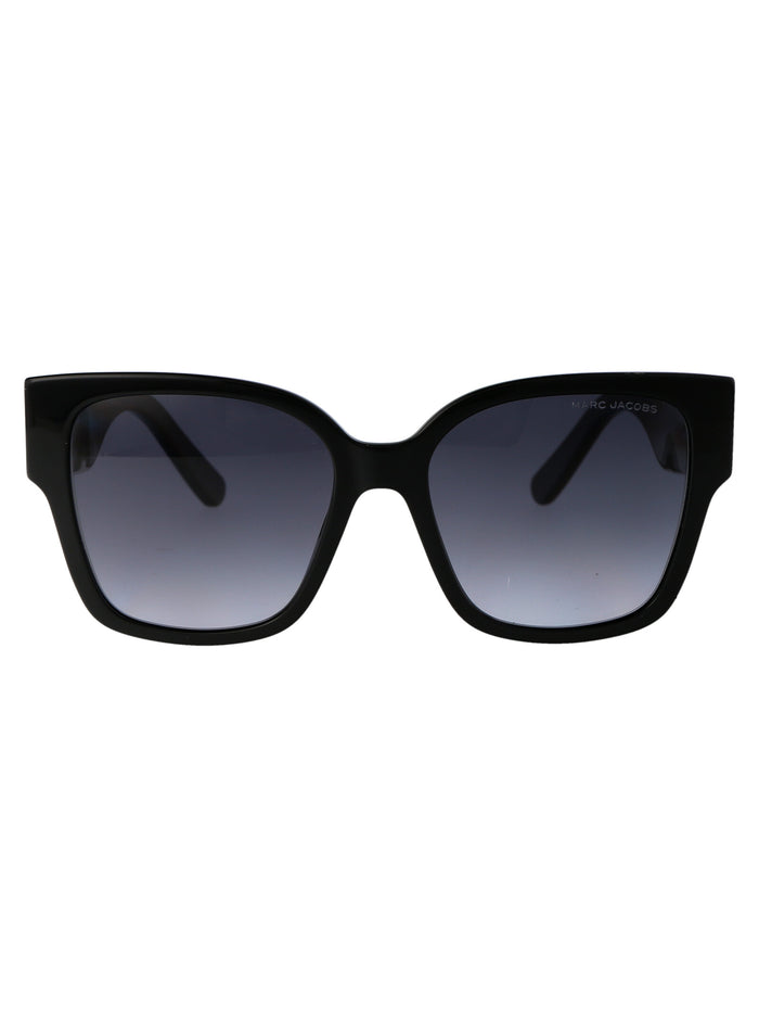 Marc 698-S 807 Black Acetate Sunglasses