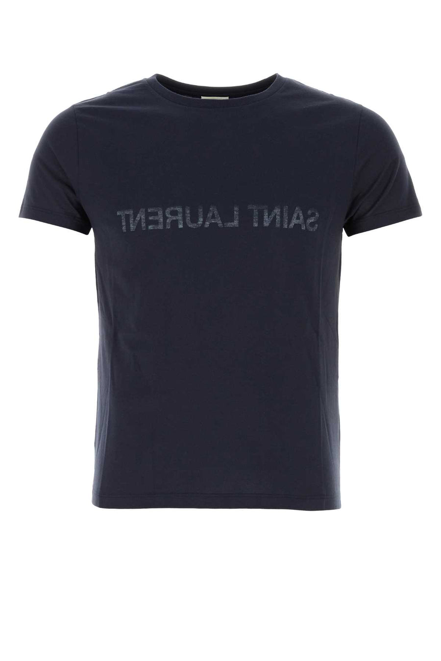 Saint Laurent 100% Cotton t-shirt in navy