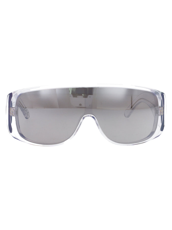 White Acetate Sunglasses
