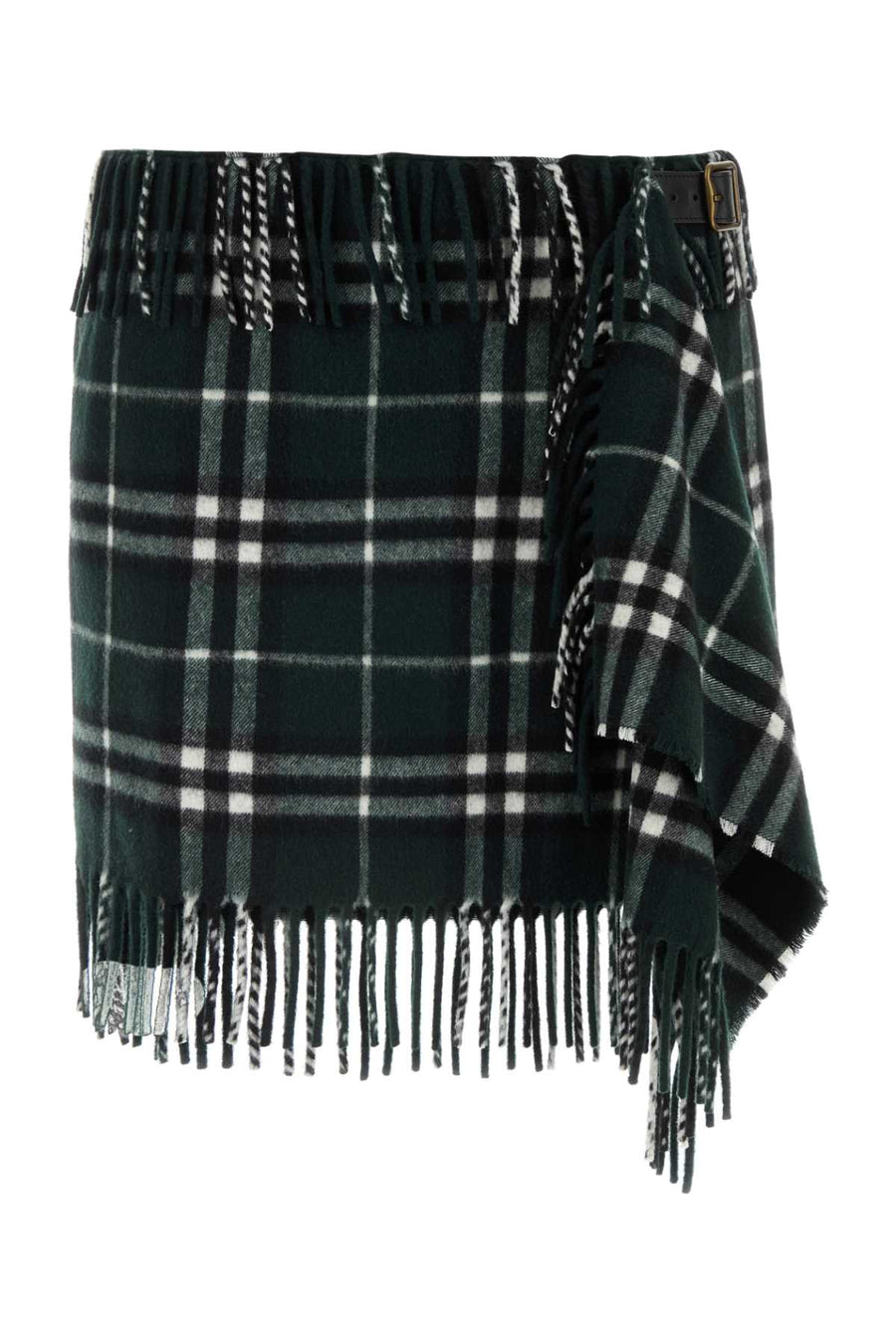 Burberry Exterior: 85% Wool 15% Cashmere skirt in green