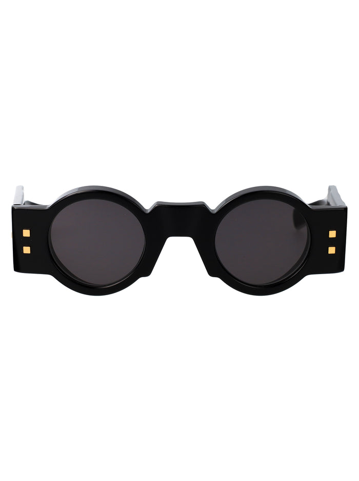 Bps-159a-42 159a Blk - Gld Acetate Sunglasses