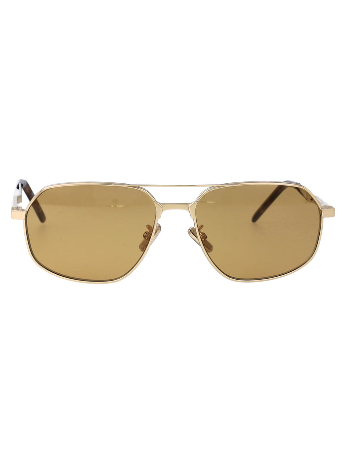 Gv40120u 32e Yellow Metal Sunglasses
