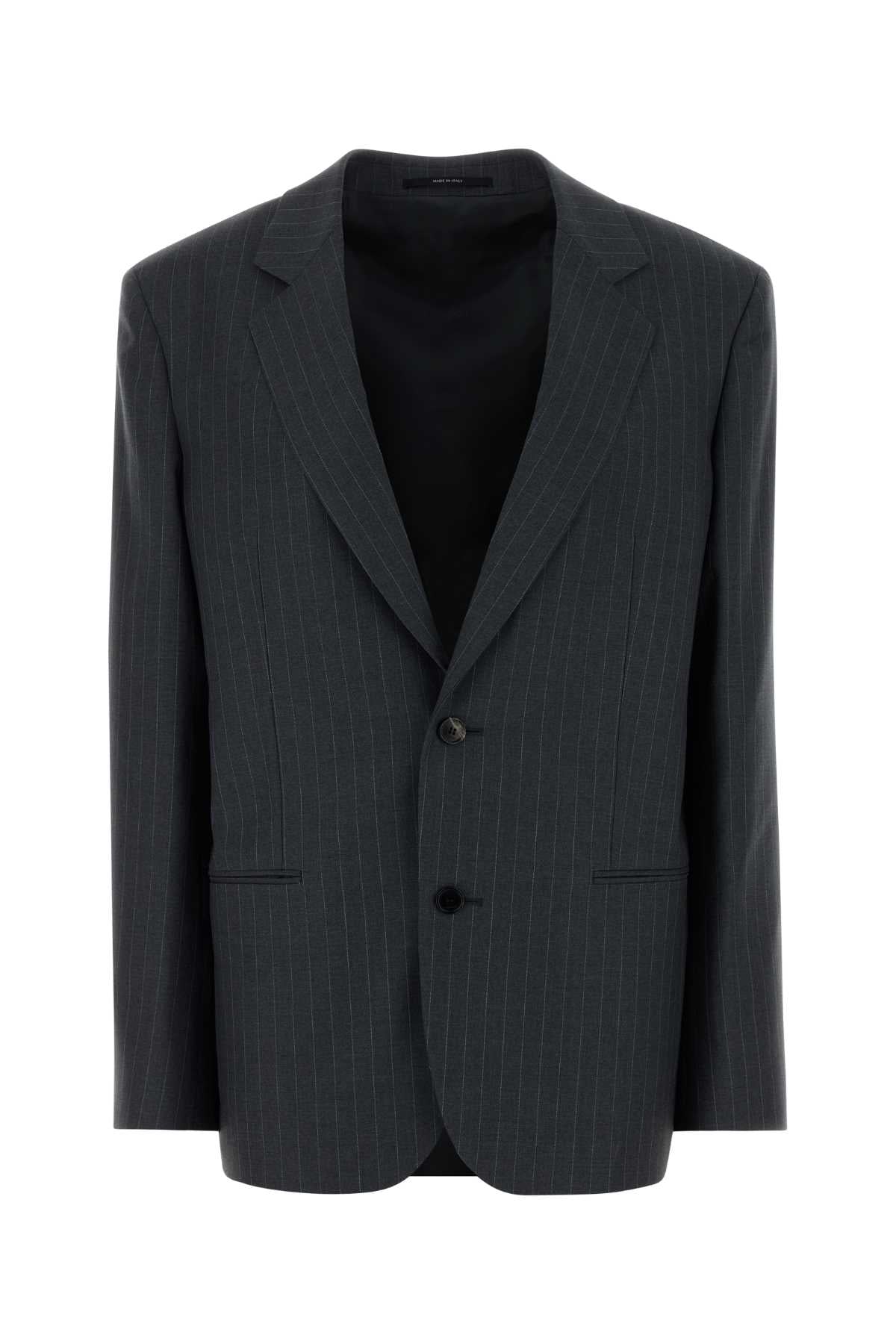 Greyazure Exterior: Wool Lining: Cupro Giacche E Gilet