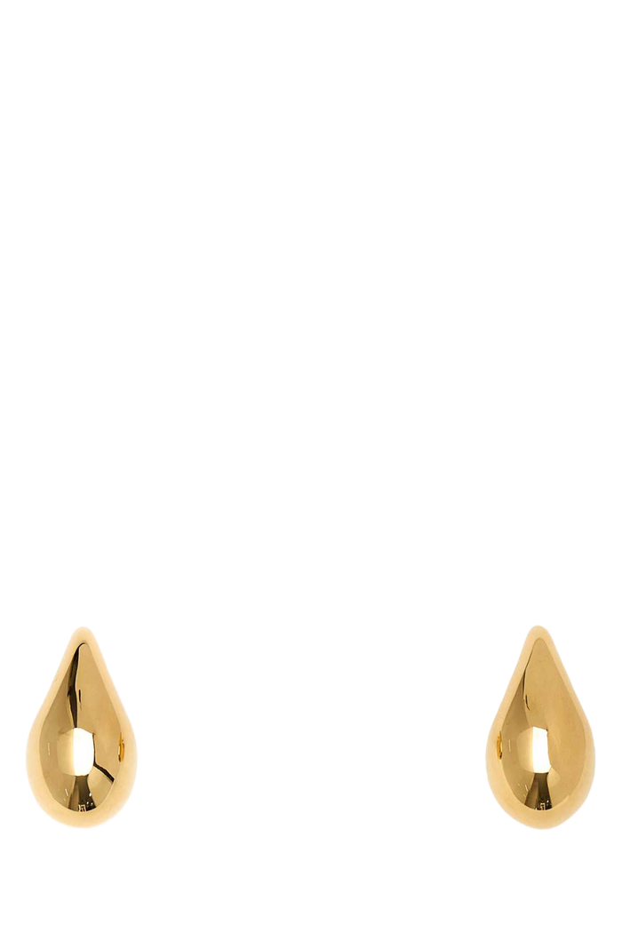 Gold Silver Big Drop Earrings Orecchini