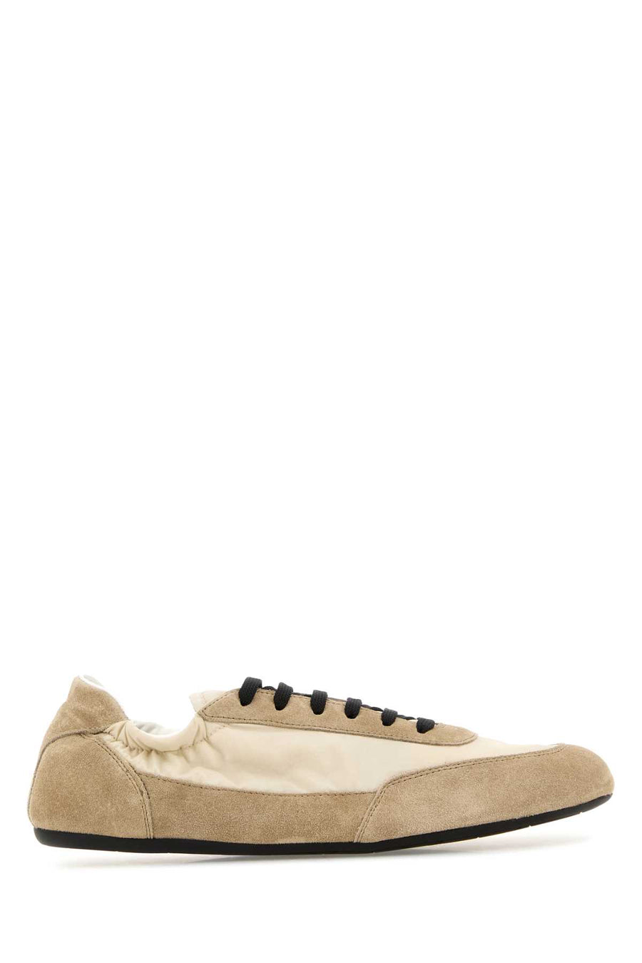 Prada Donna Exterior: 100% Suede sneaker in beige