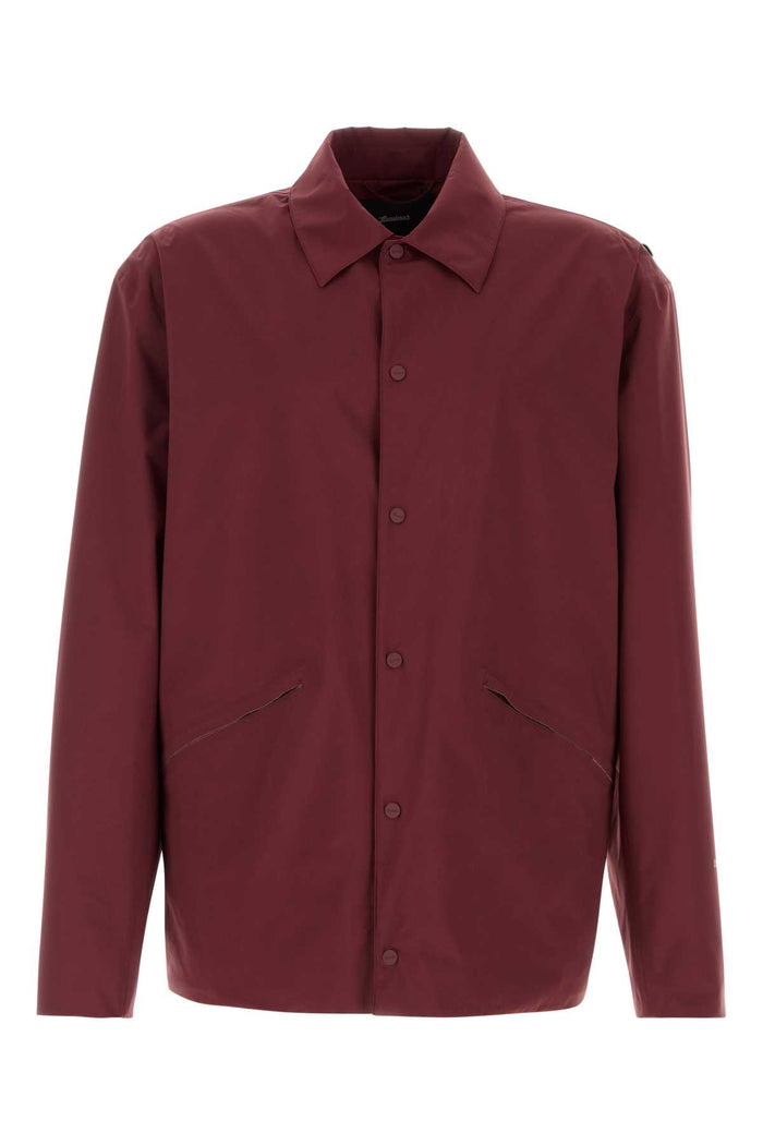 Burgundy Nylon Jacket Bordeaux Exterior: Lining: Giubbini