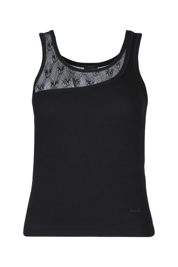 Pinko Canotta tank top in black