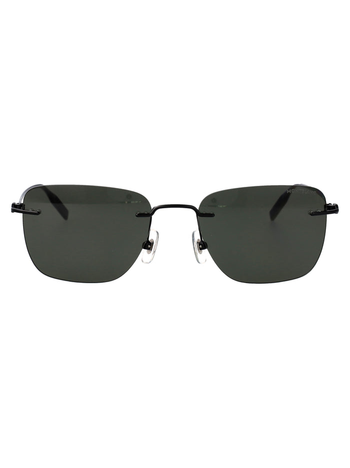 Mb0470s Black-black-grey Metal Sunglasses