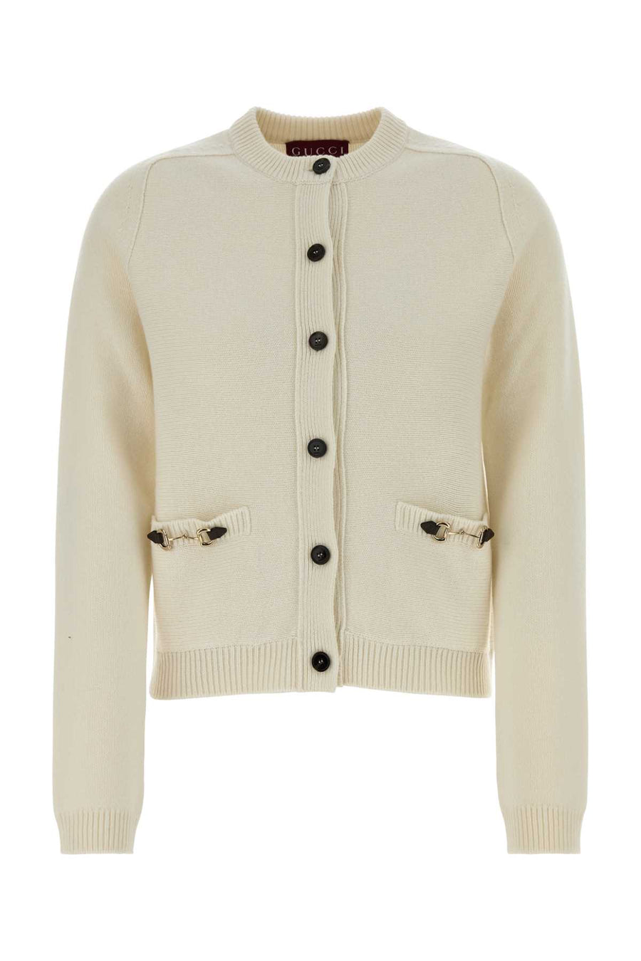 Gucci Wool mix cardigan in white