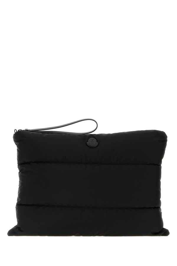 Moncler Laptop Exterior: 100% Nylon laptop case in black