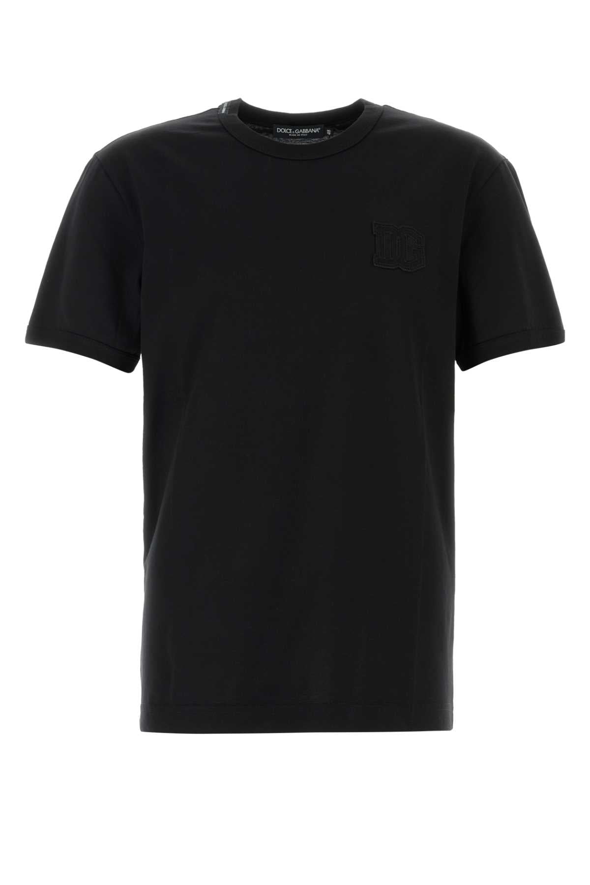 G8pv1zg7p3n N0000 Nero Exterior: Cotton T-shirt