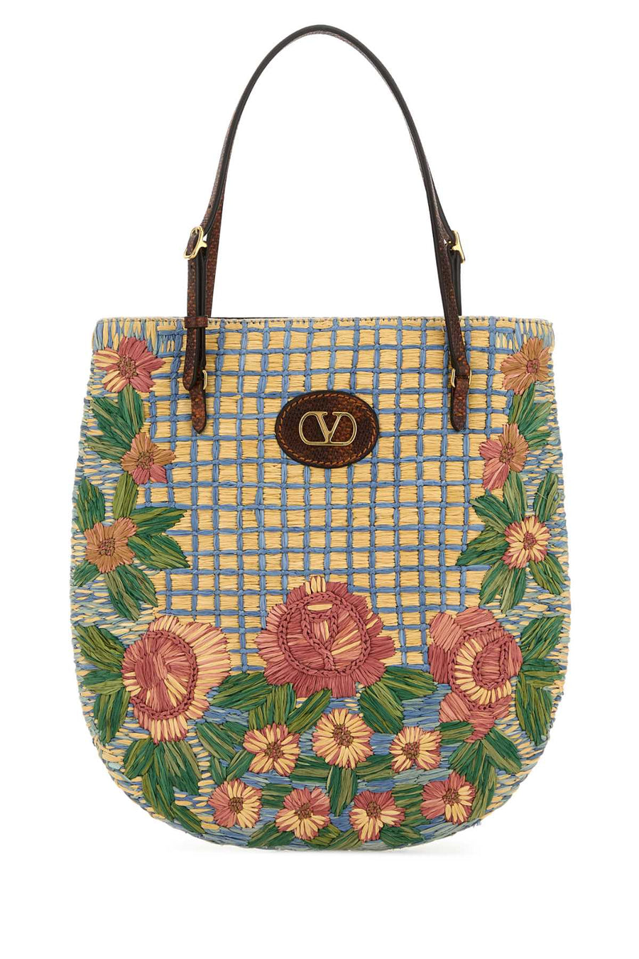 Valentino Garavani Panier Cotton tote bag in multicolor