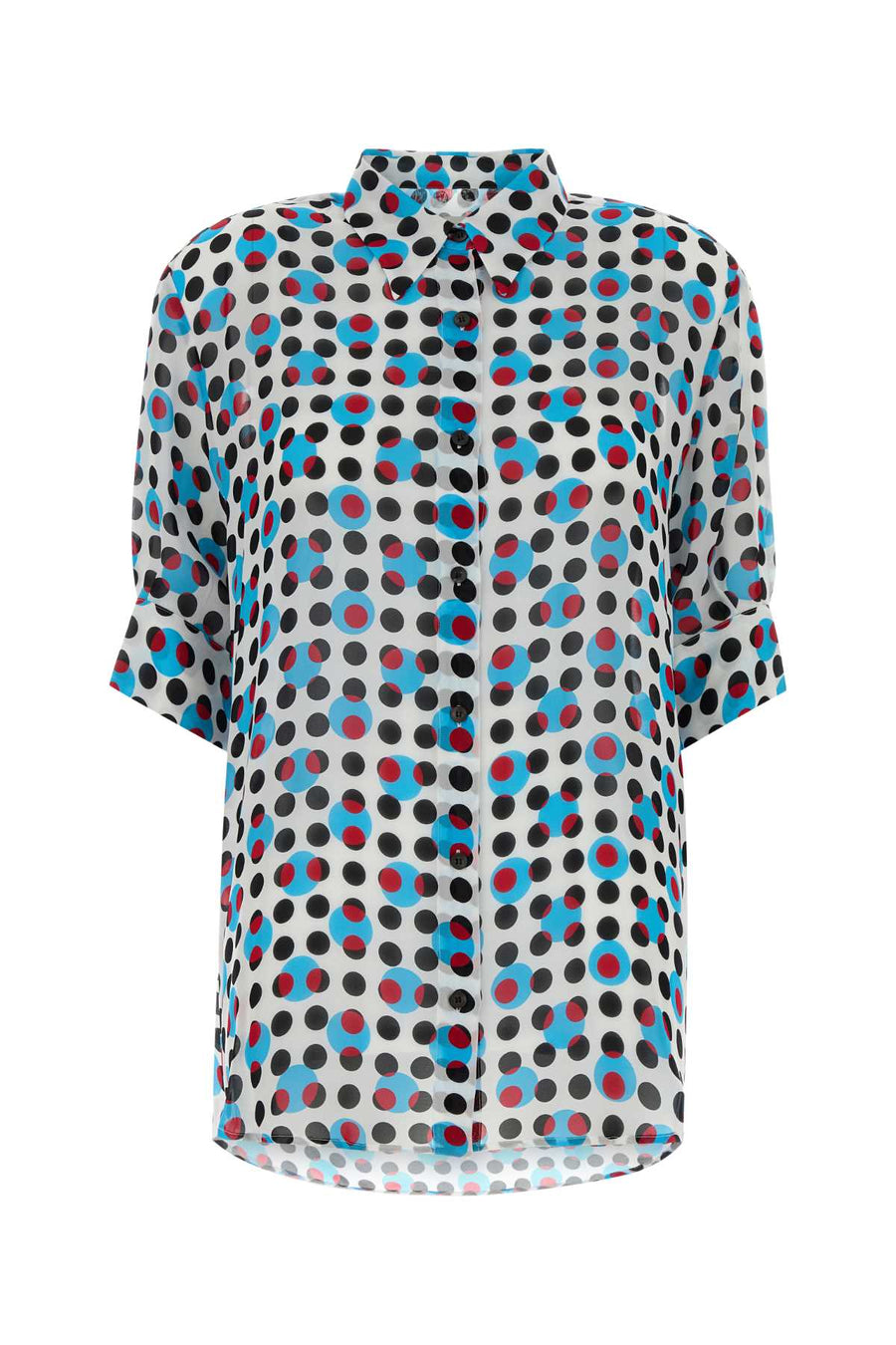 Dries Van Noten 100% Viscose shirt in white