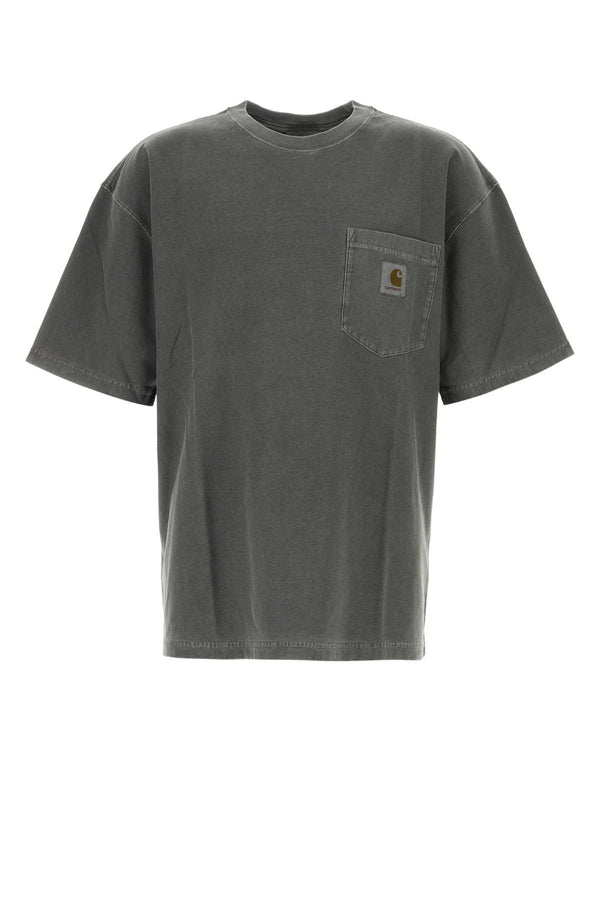 Carhartt Wip 100% Organic cotton t-shirt in gray