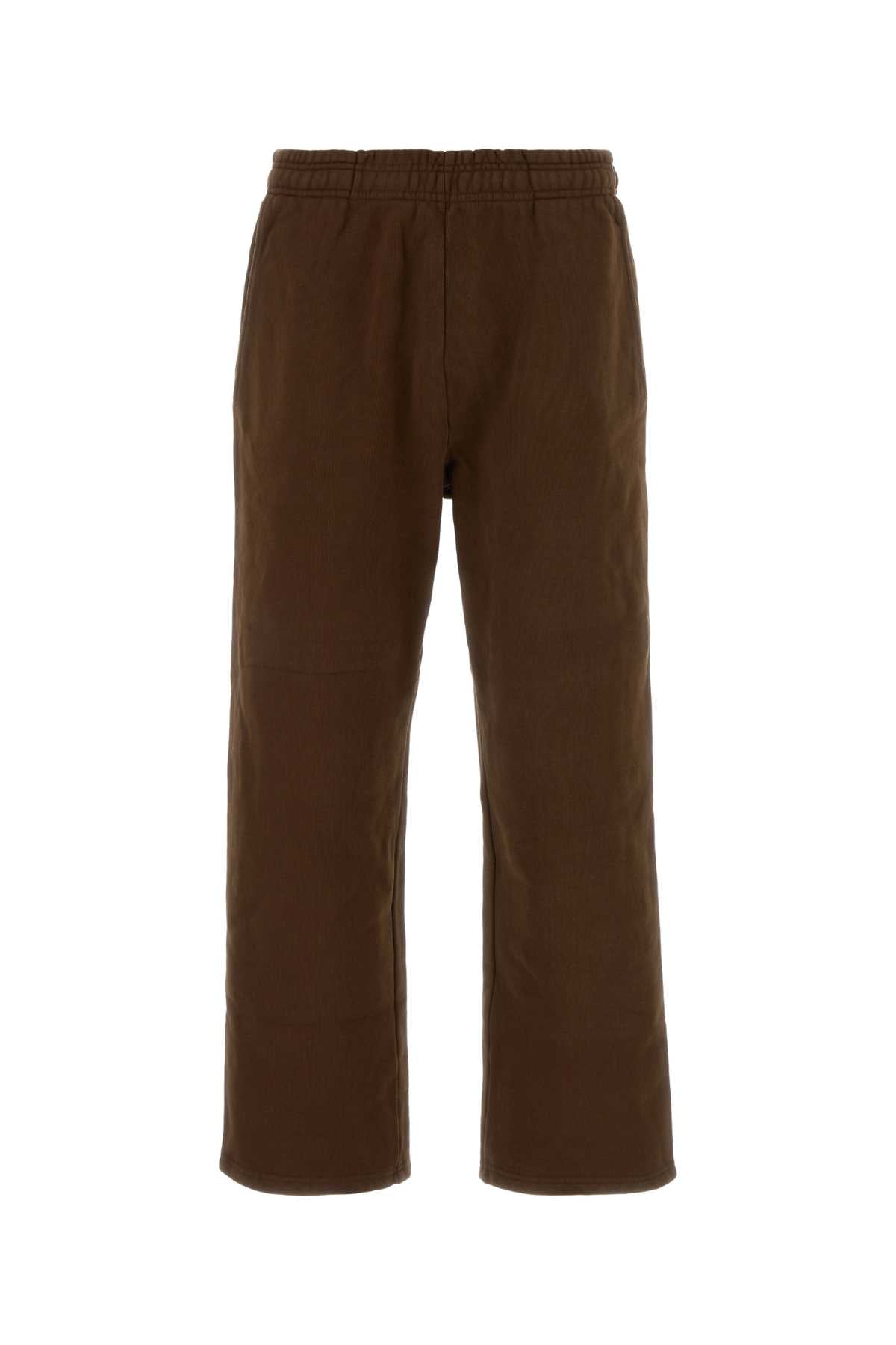 Chocolate Cotton Joggers Brunette Exterior: Pantaloni