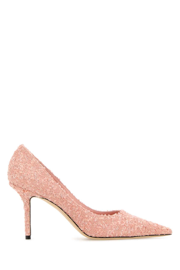 Jimmy Choo 85% Leather pump in pink
