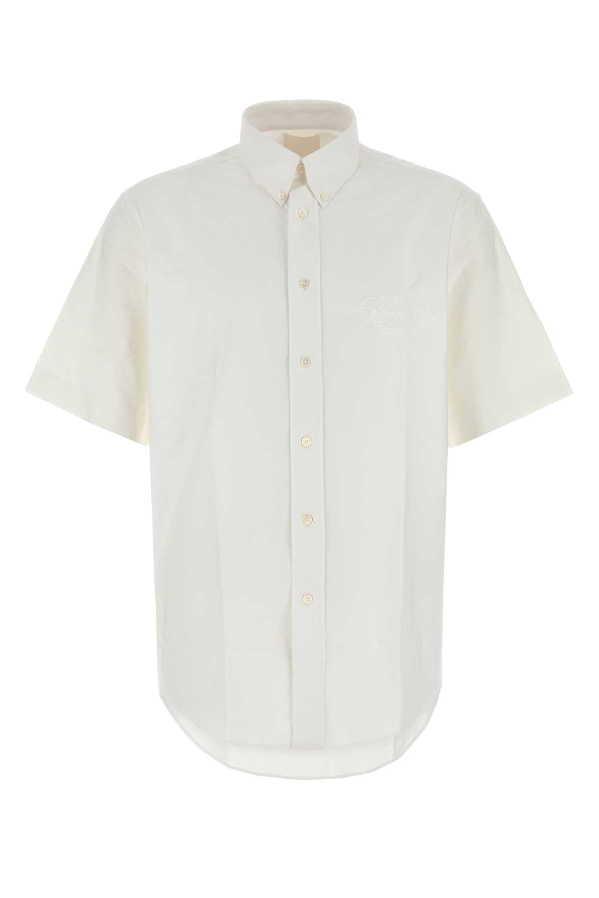 White Oxford Shirt Exterior: Cotton Camicie