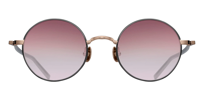 M3087 - Rose Gold Matte Black Titanium Sunglasses