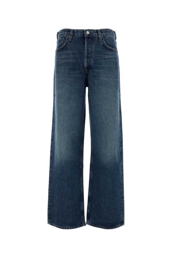 Agolde Slung 67% Regenerative Cotton jeans in blue