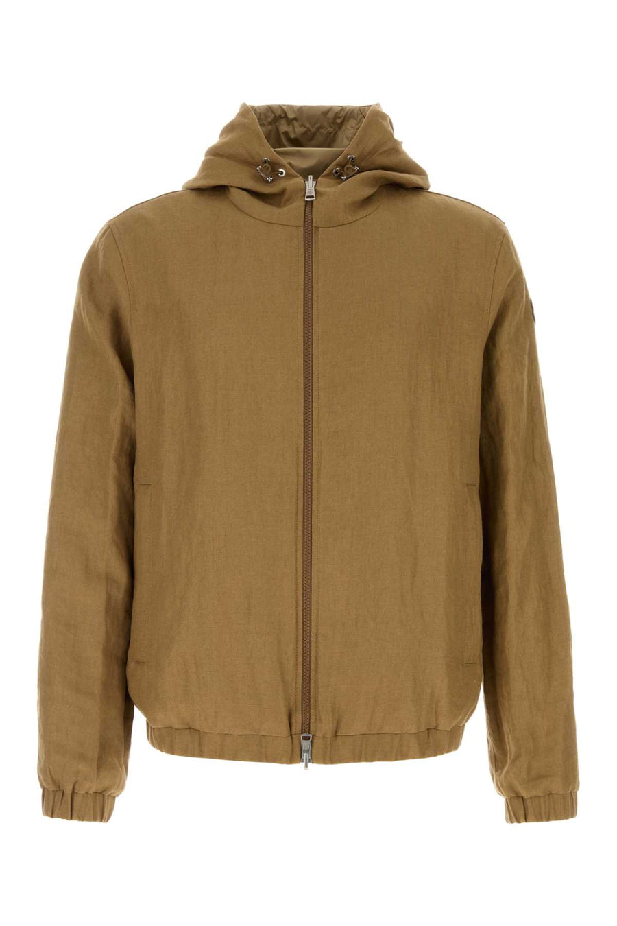 Moncler Jacket Exterior: 100% Linen jacket in beige