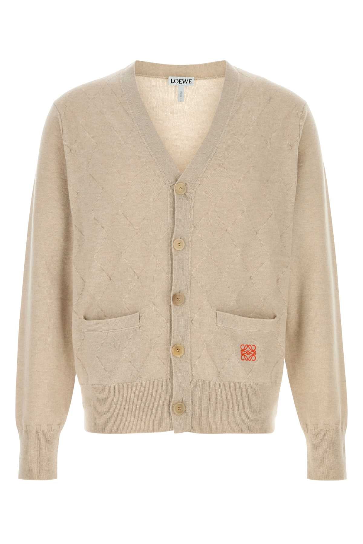 Beige Exterior: Wool Cashmere Maglie
