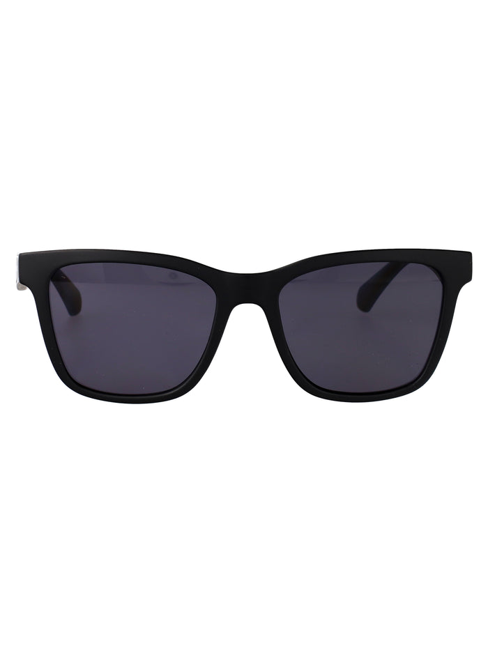 Ckj24301s Black Acetate Sunglasses