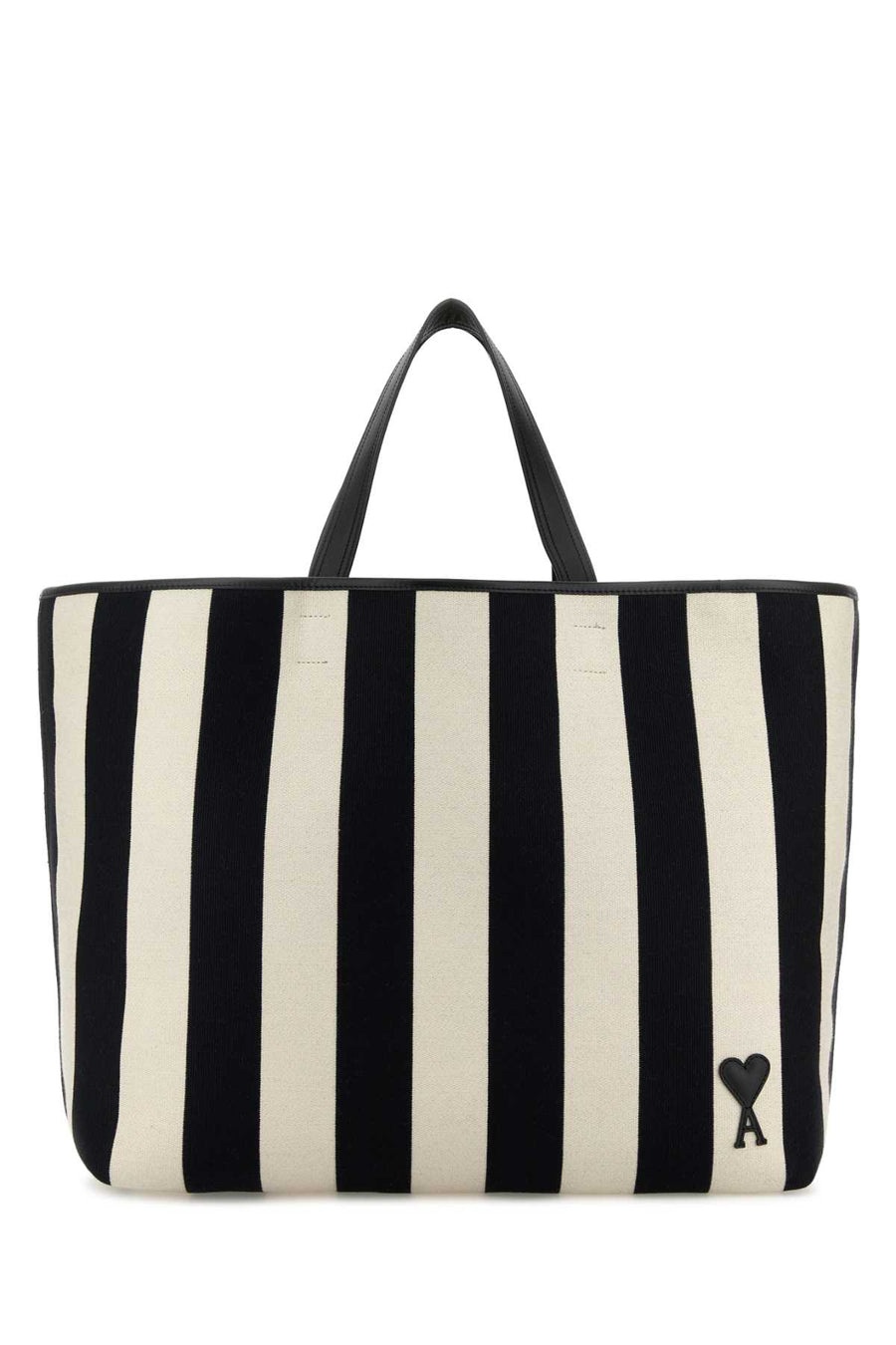 AMI Paris 100% Fabric tote bag in multicolor