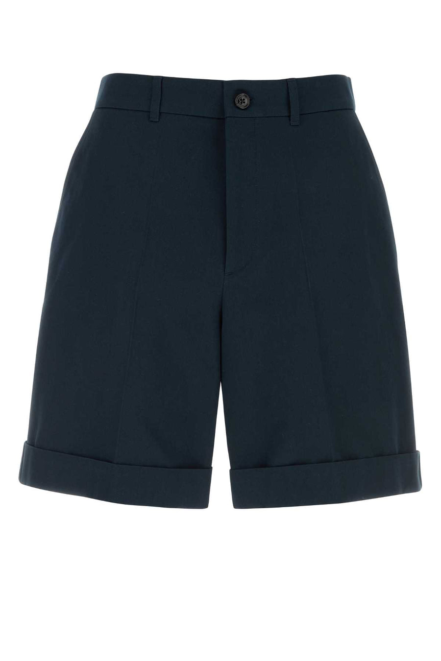 Valentino Garavani Ricamo 100% Cotton bermuda shorts in navy
