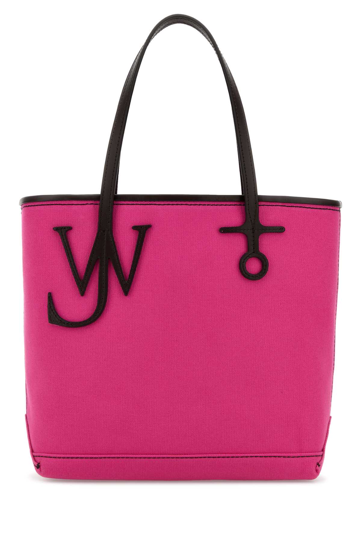 Fuchsia Canvas Small Anchor Bucket Bag Pinkbrown Borse A Mano
