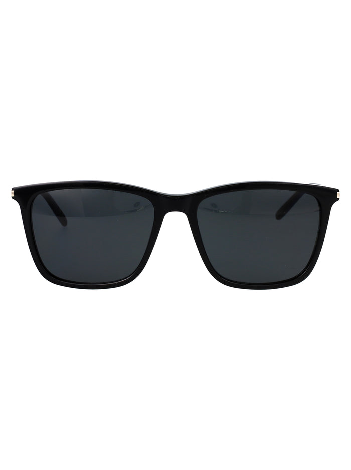 Sl 851 Black-black-black Recycled Acetate Sunglasses