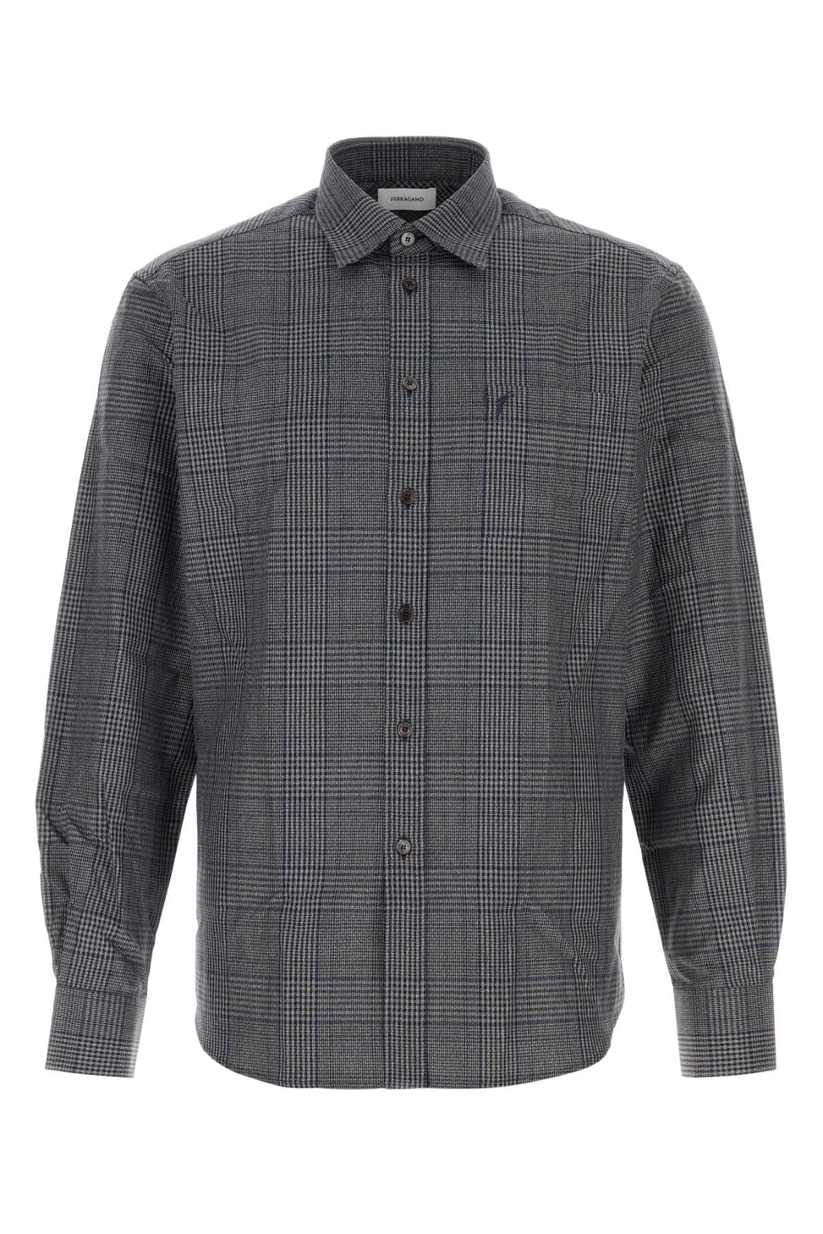 Embroidered Oxford Shirt Neronewnavy Exterior: Cotton Maglie