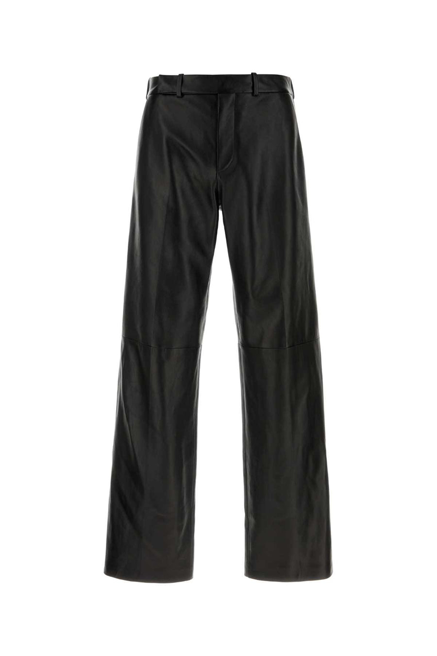 Fendi Leather 100% Lamb trousers in black