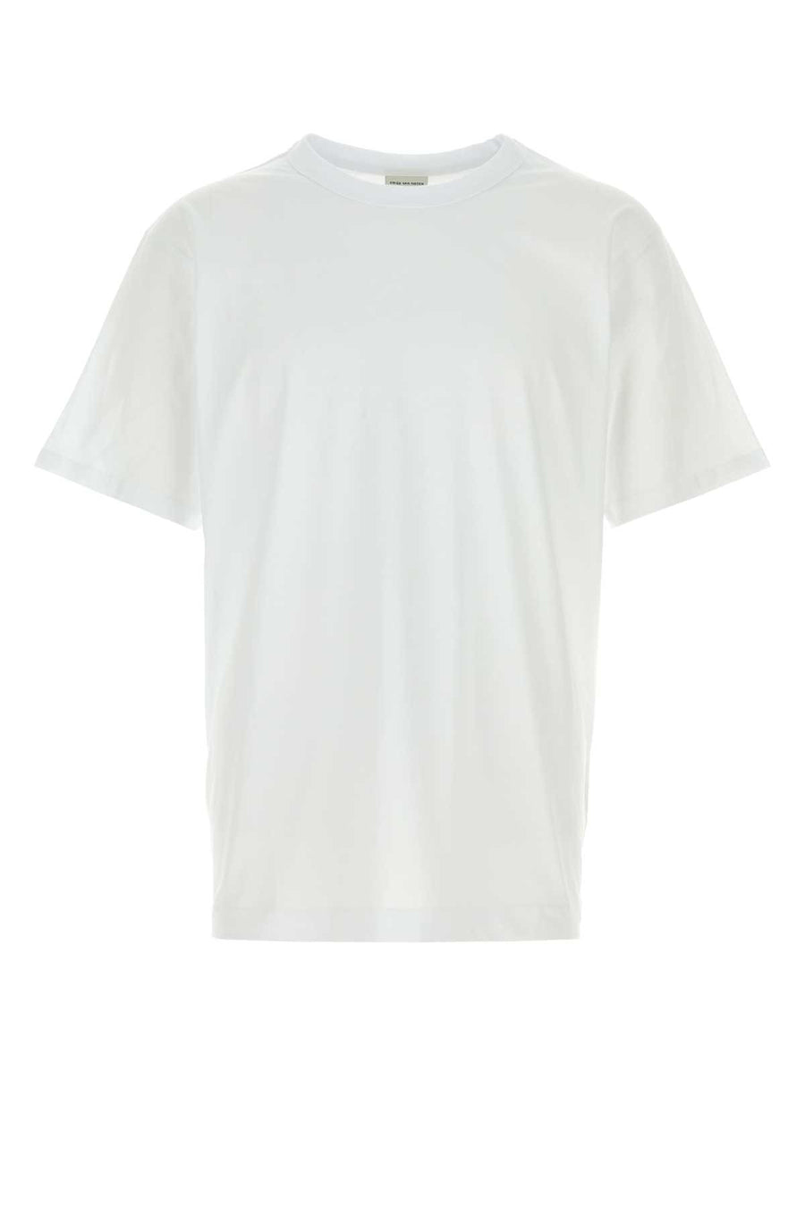 Dries Van Noten 100% Cotton t-shirt in white