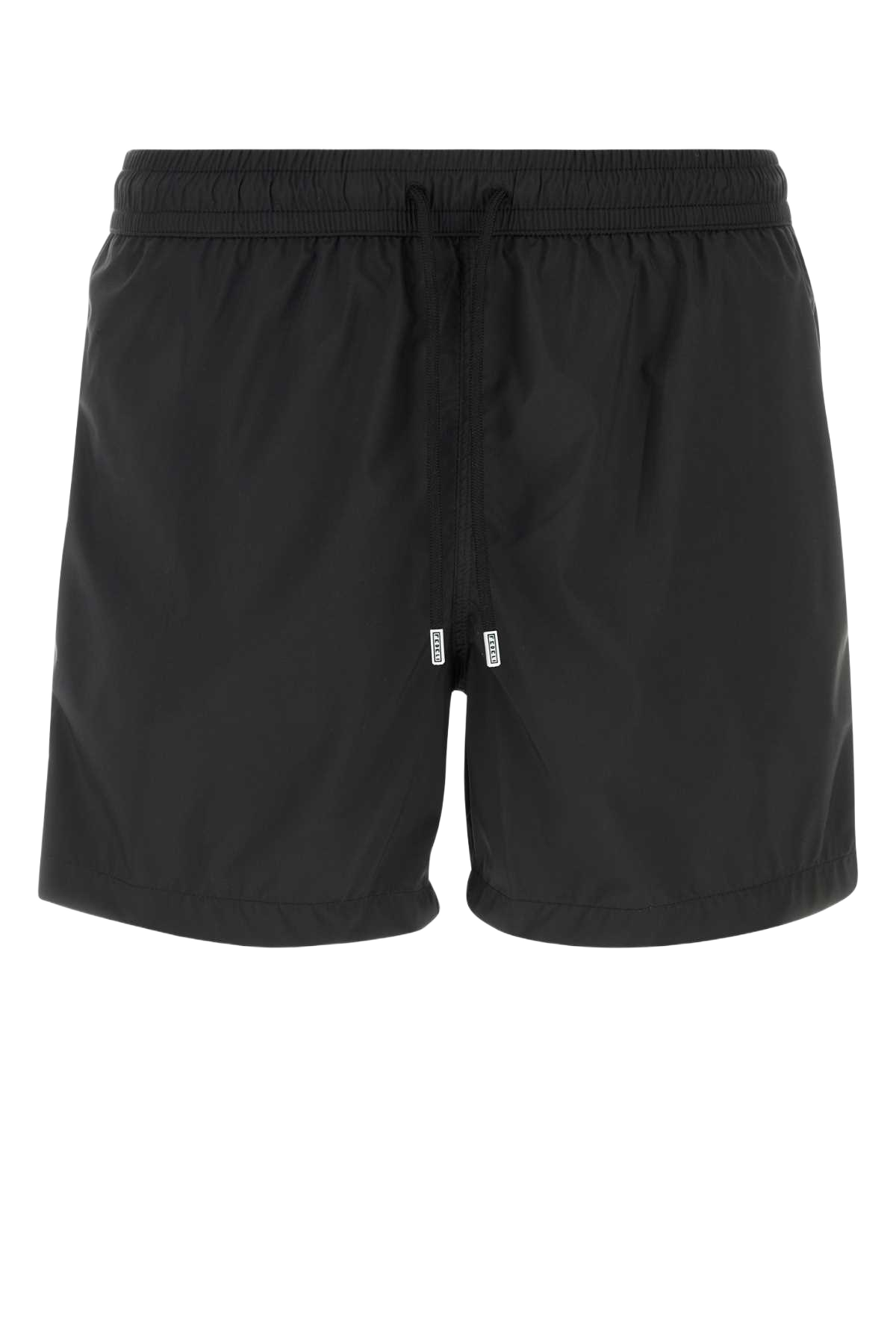 Black Polyester Swimming Shorts Nero Costumi Da Bagno