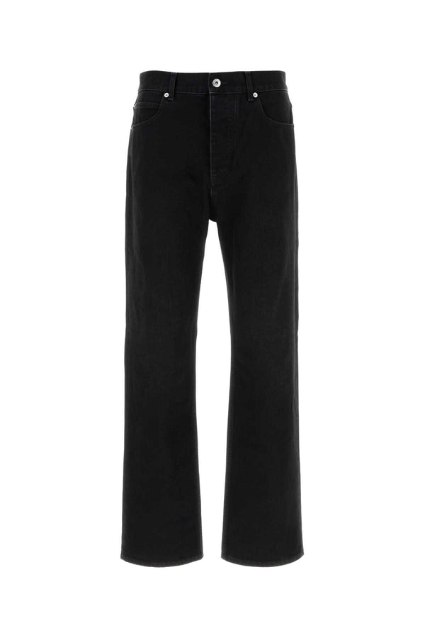 Bottega Veneta 100% Cotton trousers in black
