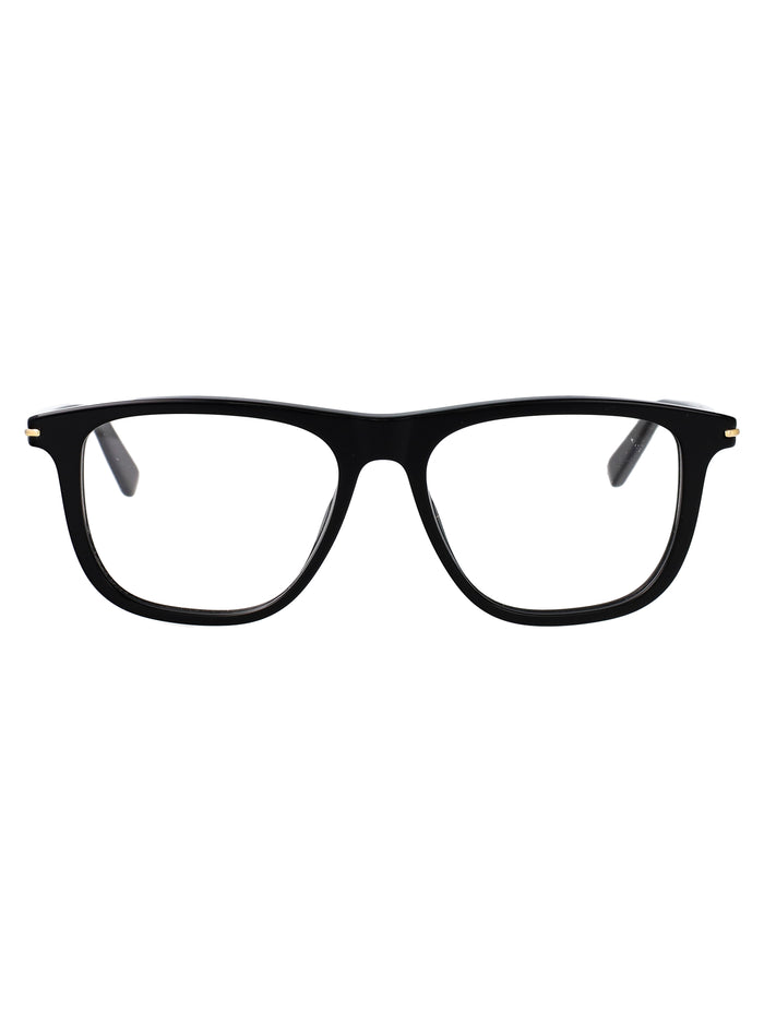 Gg2130o 001 Black-black-transparent Acetate Optical