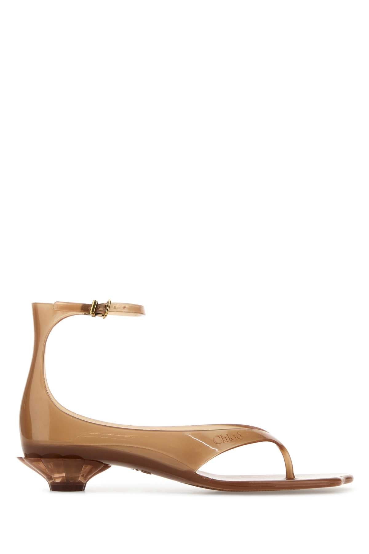 Biscuit Tpu Chloã© Jelly Thong Sandals Sunnybrown Sandali