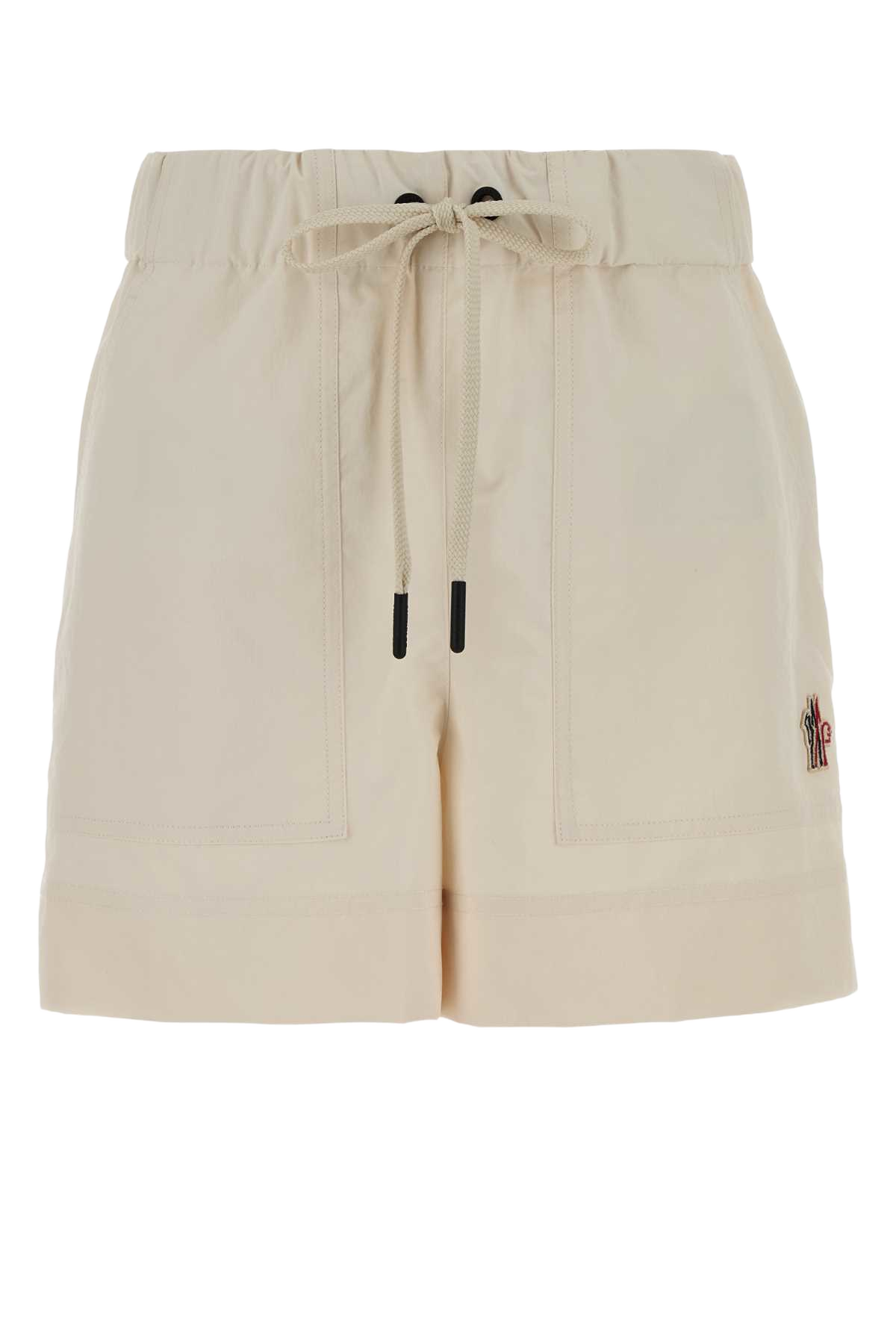 Cream Polyester Shorts 050 Base Fabric